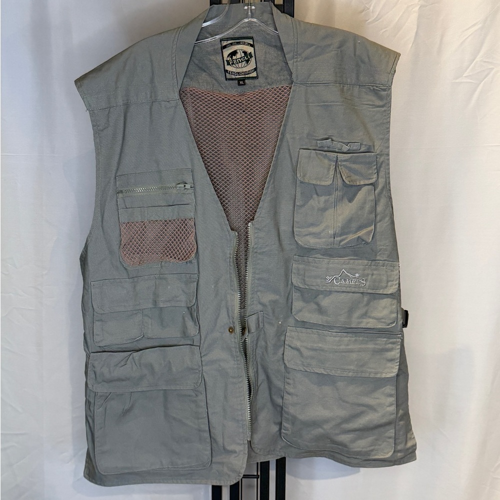 Men's Khaki Outdoor‎ Utility Vest